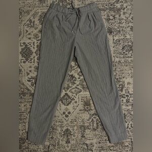 Gray Pinstripe Pants